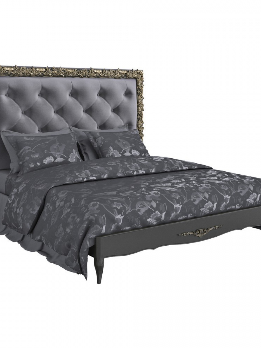 Кровать с мягким изголовьем 180*200