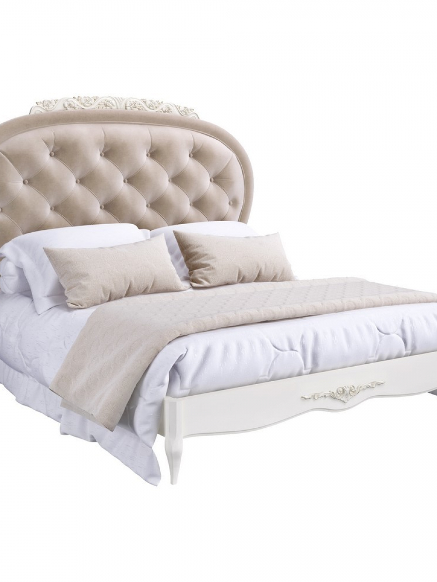 Кровать с мягким изголовьем 160*200