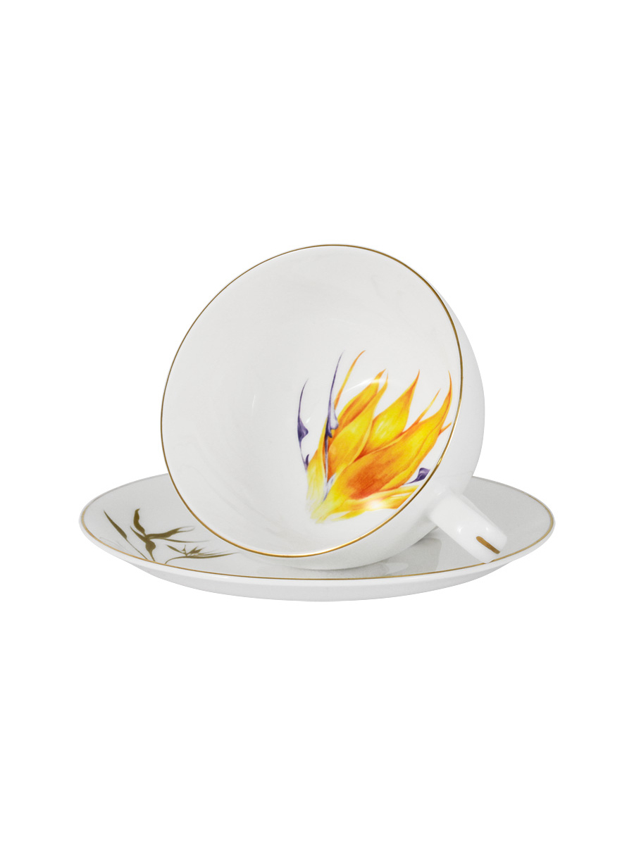 Чашка с блюдцем Strelitzia, 0,25 л