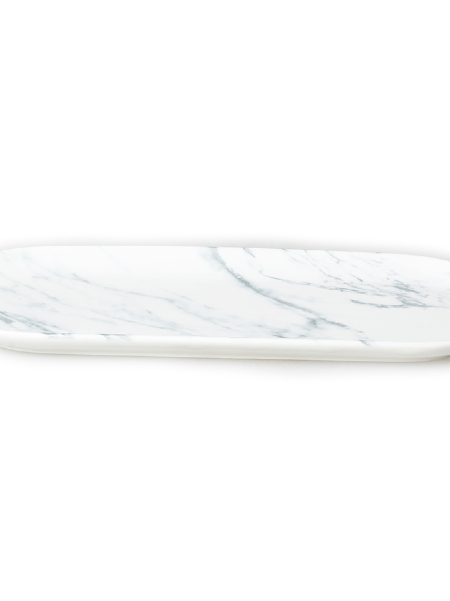 Тарелка сервировочная marble, 27х10 см