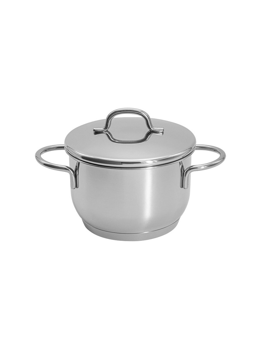 Кастрюля Грация, 16 см, 2 л, крышка металлическая