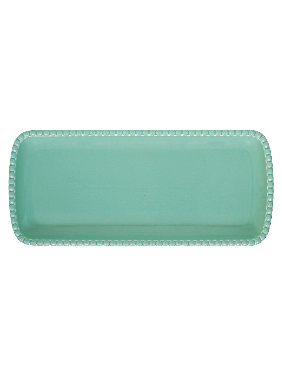 Блюдо прямоугольное Tiffany, морская волна, 36х16 см